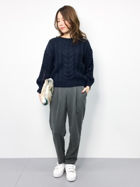 ぐっさんさん（レディース・166cm）の秋コーディネート