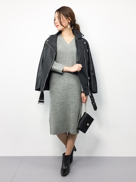 ぐっさんさん(レディース・166cm)の秋コーディネート