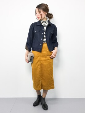 ぐっさんさん（レディース・166cm）の秋コーディネート