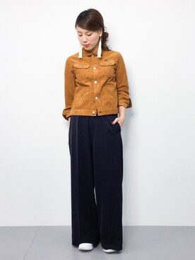 ぐっさんさん（レディース・166cm）の秋コーディネート