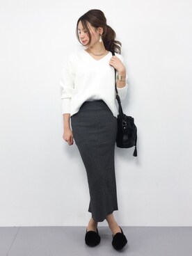 ぐっさんさん（レディース・166cm）の秋コーディネート