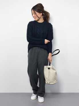 ぐっさんさん（レディース・166cm）の秋コーディネート