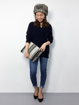 ぐっさんさん（レディース・166cm）の秋コーディネート