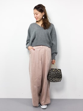 ぐっさんさん（レディース・166cm）の秋コーディネート