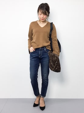 ぐっさんさん（レディース・166cm）の秋コーディネート