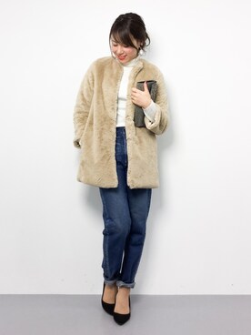 「RODEO CROWNS WIDE BOWL（ロデオクラウンズワイドボウル）のアイテム（その他）」を使った、ぐっさんさん（レディース・166cm）の秋コーディネート