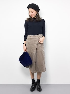 ぐっさんさん（レディース・166cm）の秋コーディネート