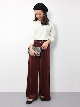 ぐっさんさん（レディース・166cm）の秋コーディネート