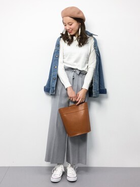 ぐっさんさん（レディース・166cm）の冬コーディネート