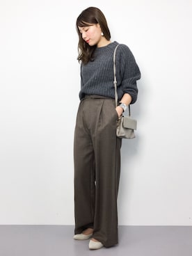 ぐっさんさん（レディース・166cm）の冬コーディネート