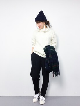 ぐっさんさん(レディース・166cm)の冬コーディネート