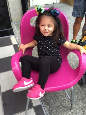 HIONさん（キッズ・90cm）の秋コーディネート