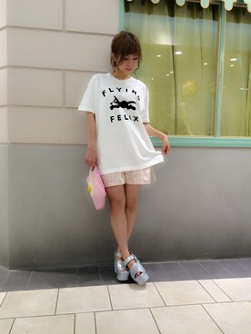 梨沙さんのコーディネート