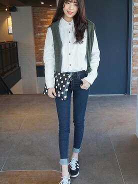 「 ゆったりシルエット」｜GOGOSINGさん（レディース・163cm）の冬コーディネート