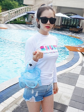 「 サングラス」｜GOGOSINGさん（レディース・163cm）の秋コーディネート