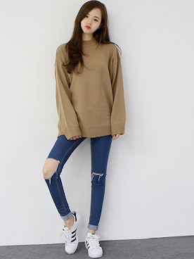 「 gogoisng」｜GOGOSINGさん（レディース・163cm）の秋コーディネート