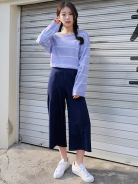 「 ニット」｜GOGOSINGさん（レディース・163cm）の春コーディネート