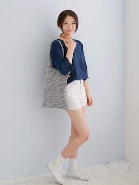 「 ショーツ」｜GOGOSINGさん（レディース・163cm）の春コーディネート