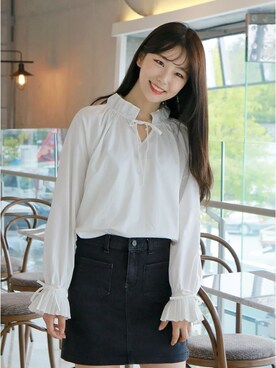 「スワン」｜GOGOSINGさん（レディース・163cm）の秋コーディネート