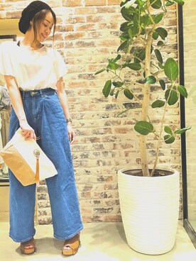 A-yaさん（レディース・166cm）の夏コーディネート