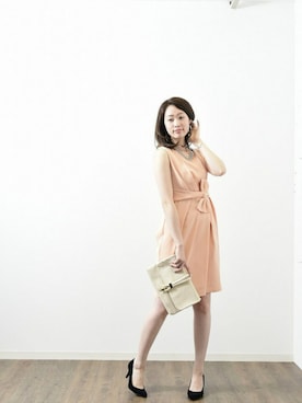 「INTERPLANET WINGS（インタープラネットウィング）のアイテム」を使った、A-yaさん（レディース・166cm）の夏コーディネート