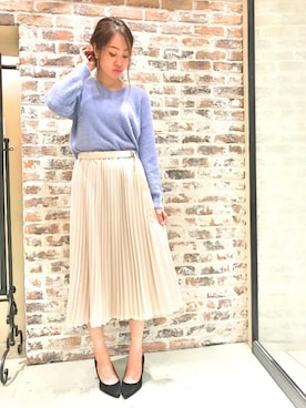 「INTERPLANET（インタープラネット）のアイテム」を使った、A-yaさん（レディース・166cm）の秋コーディネート