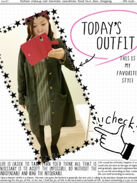 miho...さん（レディース・156cm）の冬コーディネート