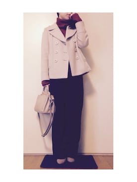 hii*さん（レディース・160cm）の冬コーディネート