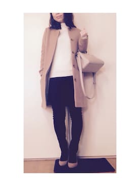 hii*さん（レディース・160cm）の冬コーディネート