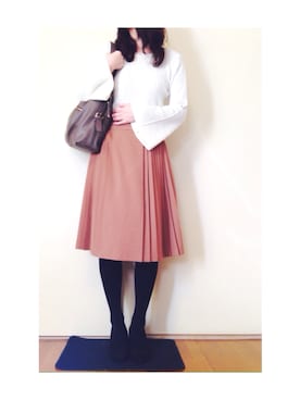 「フレアスリーブ」｜hii*さん（レディース・160cm）の秋コーディネート