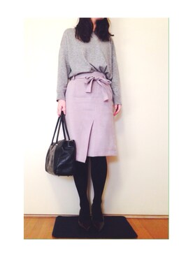 hii*さん（レディース・160cm）の冬コーディネート