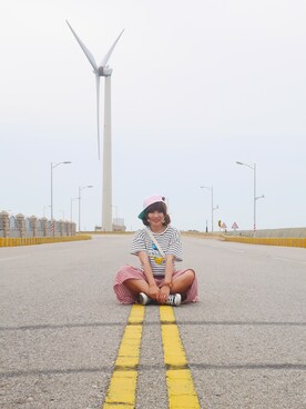 「清水」｜Krystalさん（レディース・160cm）の春コーディネート