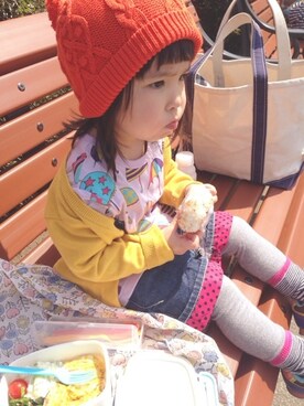 eriiι∞さん（キッズ・90cm）の春コーディネート