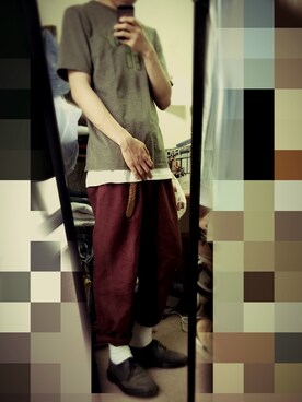 「香水」｜「アイテム（スラックス）」を使った、こうせいさん（メンズ・173cm）の春コーディネート