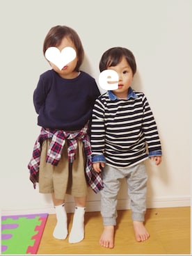 YU☺︎さんの（無印良品 | ムジルシリョウヒン）を使ったコーディネート