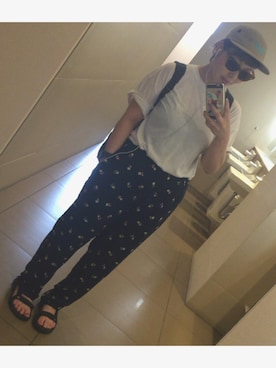 かほぴん、さん（レディース・162cm）の夏コーディネート