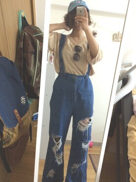 saliyさん（レディース・154cm）の夏コーディネート