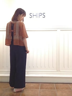 本田さん(レディース・170cm)の夏コーディネート