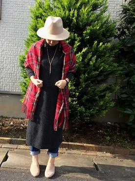 yuさん(レディース・156cm)の秋コーディネート