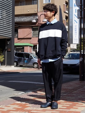 「アイテム（その他シューズ）」を使った、ilkさん（メンズ・165cm・20代）の春コーディネート