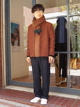 「FRANK LEDER（フランクリーダー）のアイテム（パンツ）」を使った、ilkさん（メンズ・165cm）の夏コーディネート