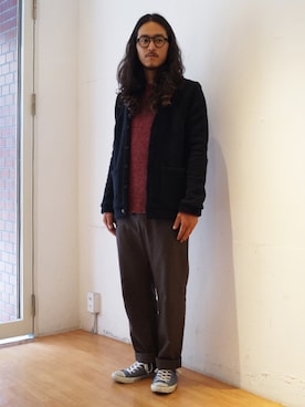 「FRANK LEDER（フランクリーダー）のアイテム」を使った、ilkさん（メンズ・174cm）の夏コーディネート