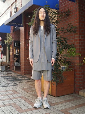 「FFIXXED STUDIOS（フィックスステュディオス）のアイテム」を使った、ilkさん（メンズ・174cm）の冬コーディネート