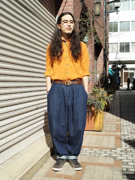 「FRANK LEDER（フランクリーダー）のアイテム」を使った、ilkさん（メンズ・174cm）の冬コーディネート