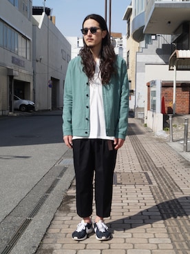 「FRANK LEDER（フランクリーダー）のアイテム」を使った、ilkさん（メンズ・174cm）の冬コーディネート