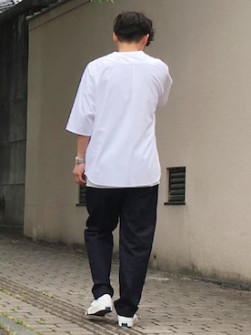 「ohta（オータ）のアイテム（トップス）」を使った、ilkさん（メンズ・165cm）の春コーディネート