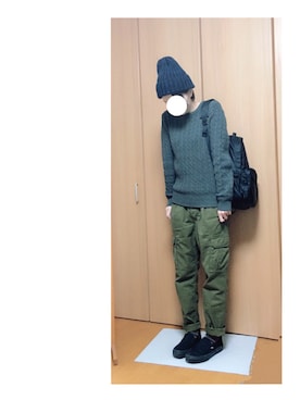 「pense'e（パンセ）のアイテム」を使った、からももさん（レディース・161cm）の秋コーディネート