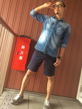 「アイテム（財布）」を使った、こぅきさん（メンズ・172cm）の秋コーディネート
