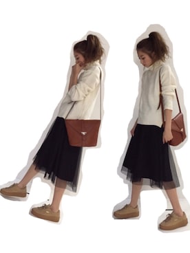 鹿沼憂妃さん（レディース・170cm）の秋コーディネート