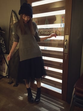 鹿沼憂妃さん（レディース・170cm）の冬コーディネート